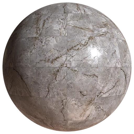 Grey Bosco Marble Tile Texture