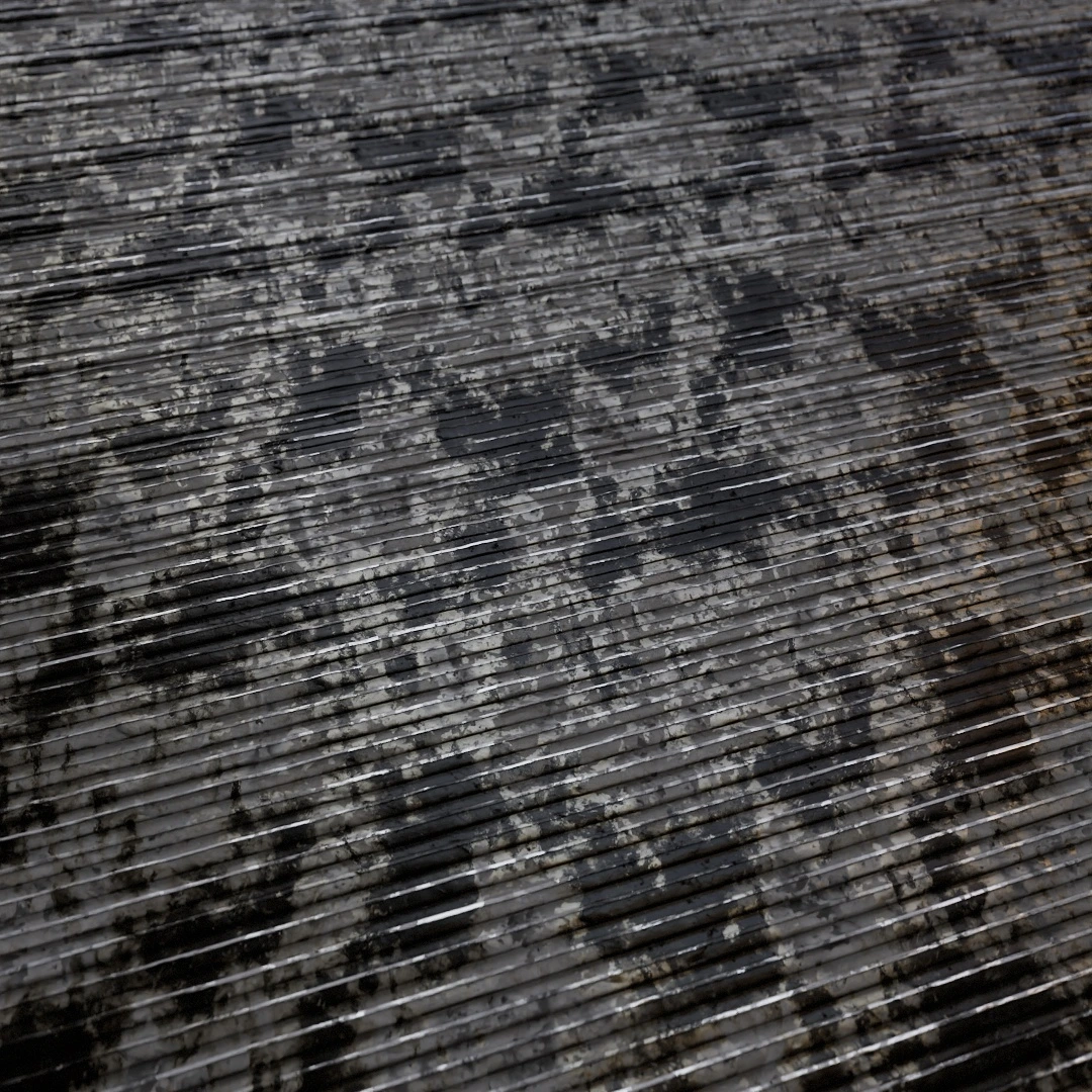 Aged Rustic Metal Shutter Texture