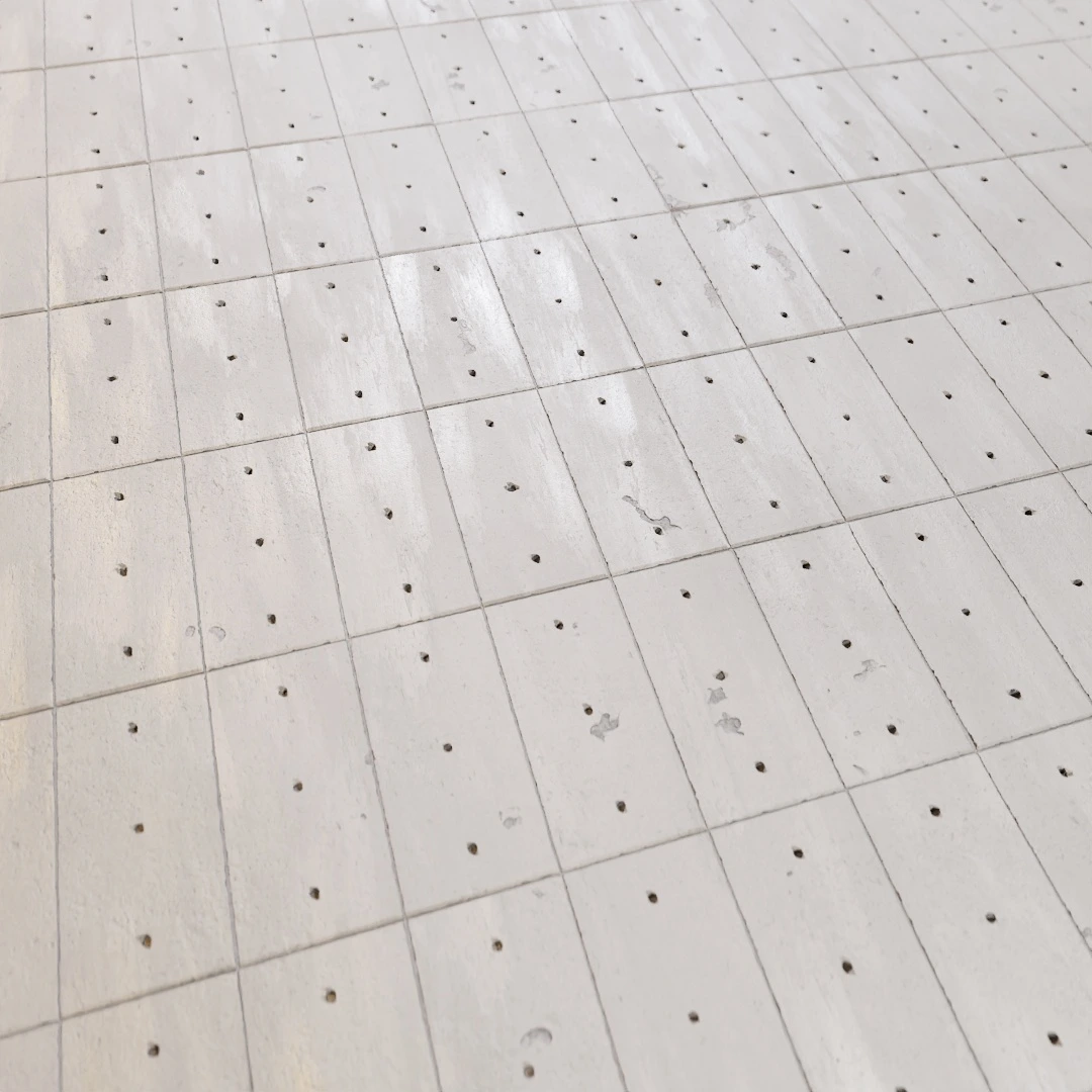 Aged Vertical Industrial Concrete Panel Texture