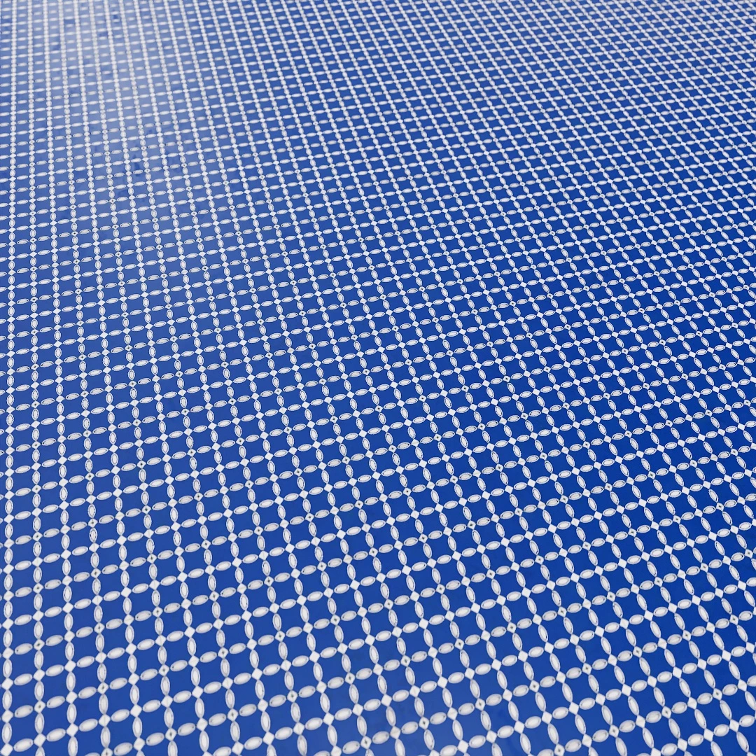 Blue Dot Matrix Ceramic Texture 3984 - LotPixel
