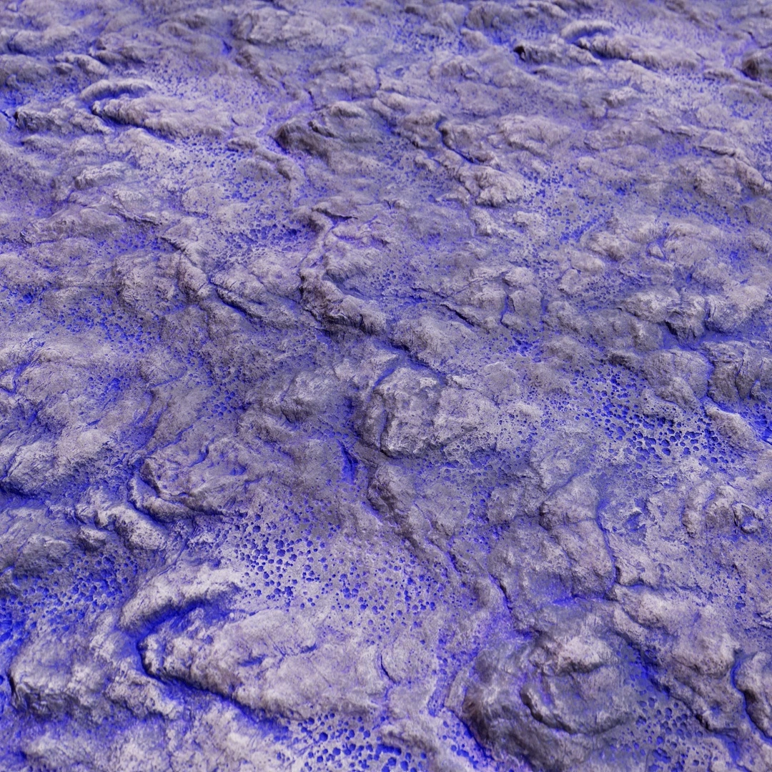 Blue Nebula Stone Texture