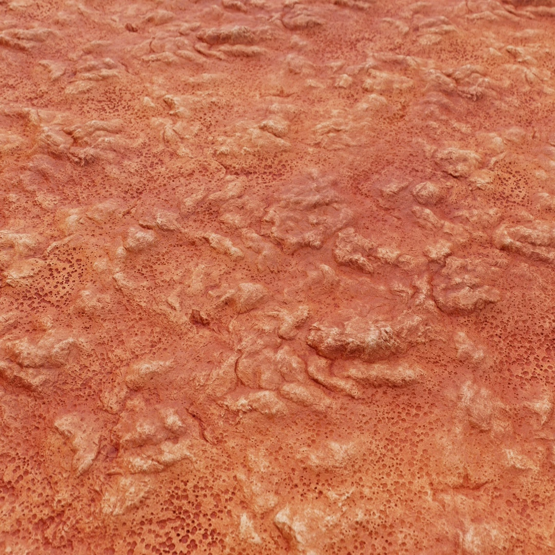 Coarse Surreal Copper Rock Texture