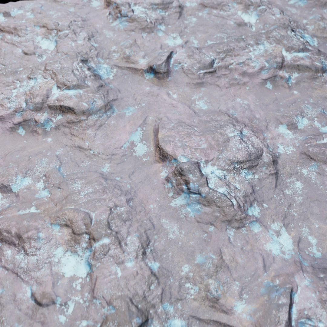 Cracked Coarse Surreal Rock Texture