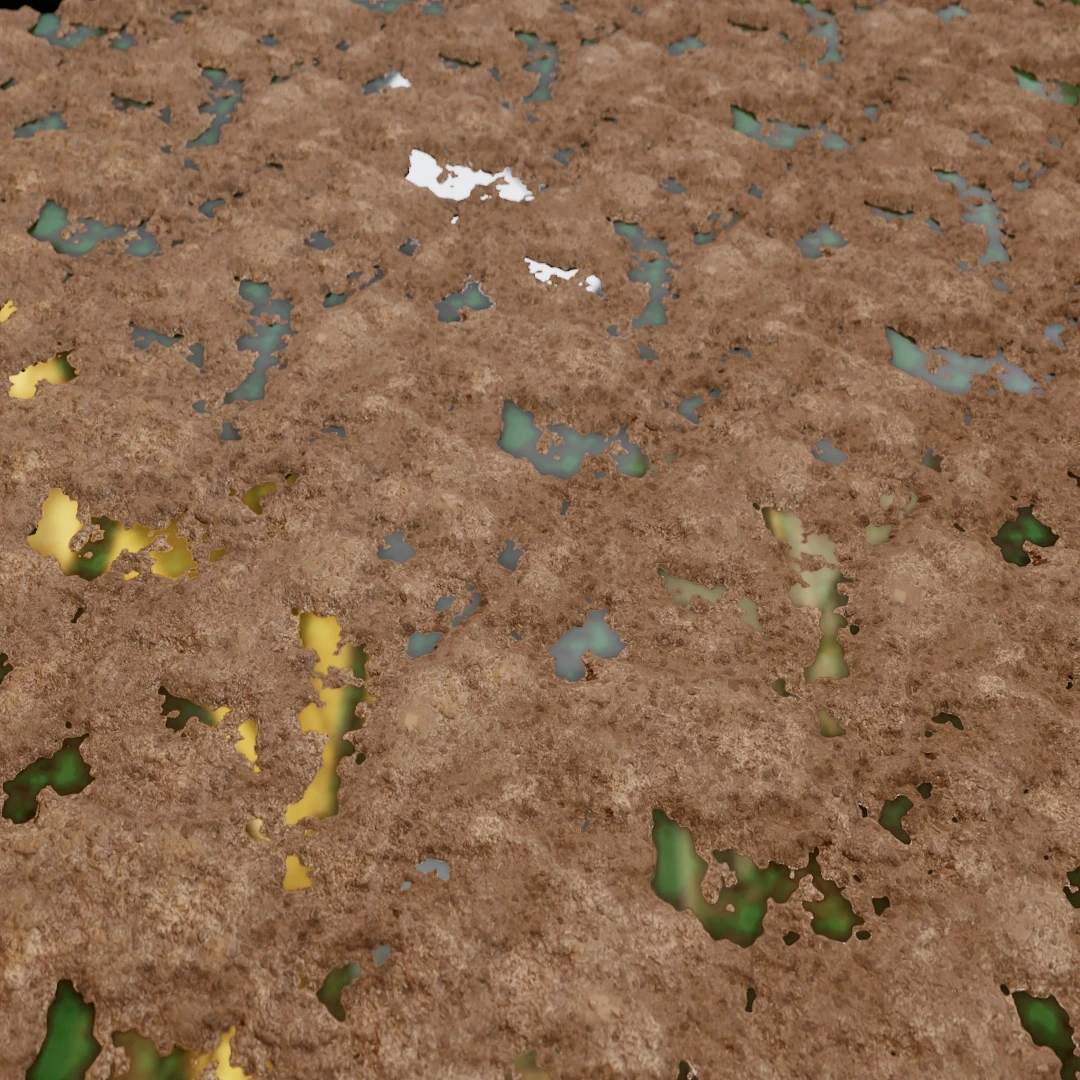 Cracked Wet Mud Texture