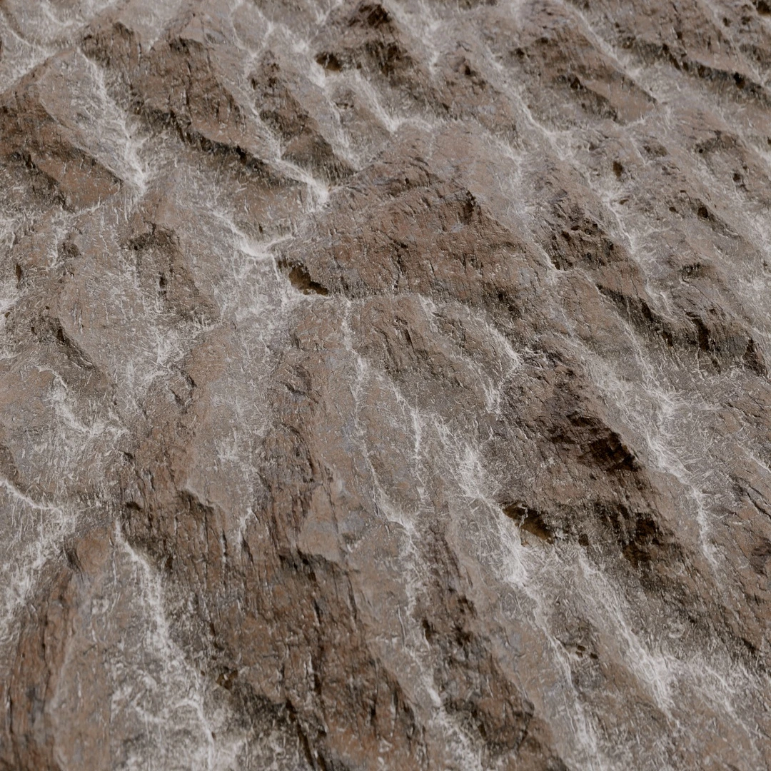 Crystalline Veined Salt Rock Texture