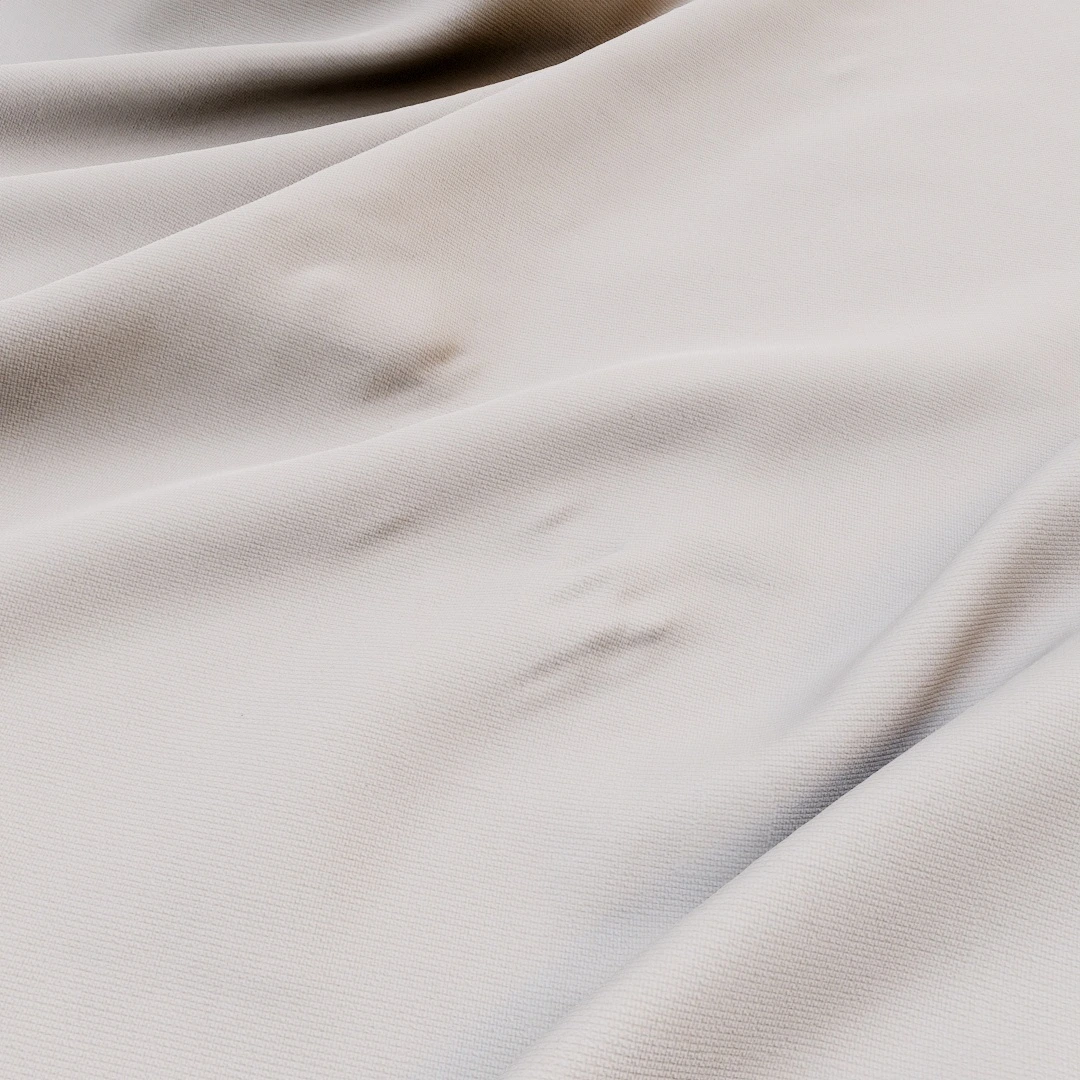 Elegant Ivory Polyester Texture