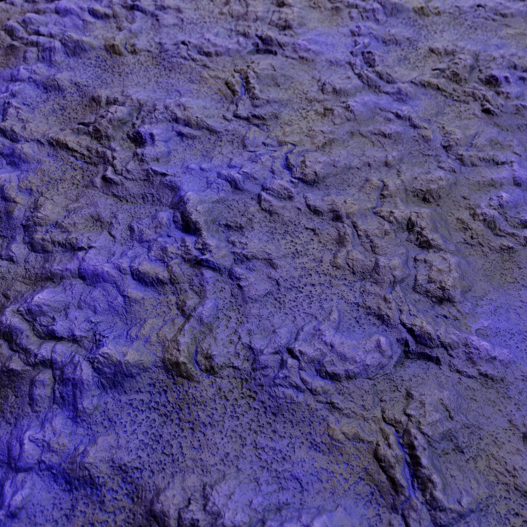 Ethereal Indigo Mystic Rock Texture 4665 - LotPixel