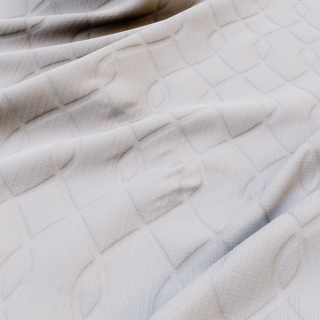 Free Soft Blue Geometric Fabric Texture