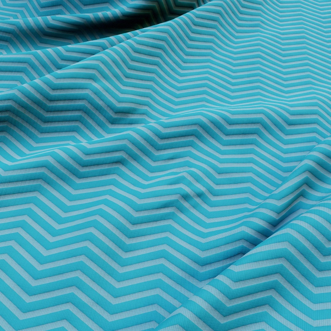 Free Turquoise Zigzag Weave Fabric Texture