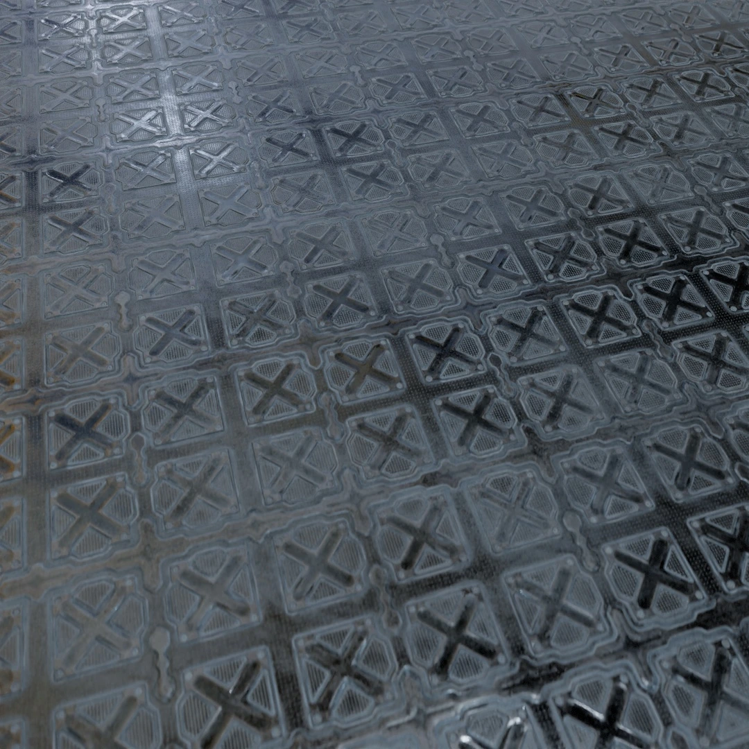 Futuristic Steel Patterns Texture