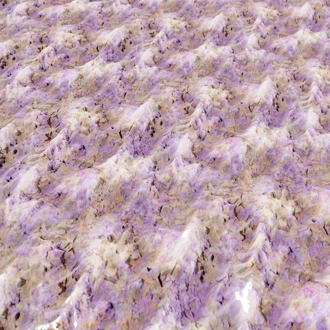 Lavender Essence Rock Texture