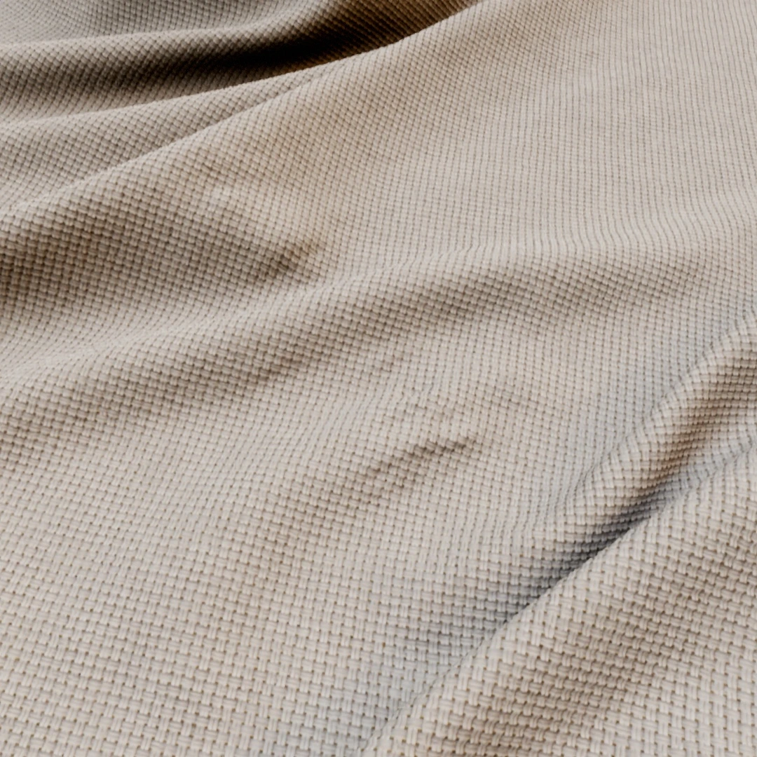 Light Cream Woven Polyester Texture