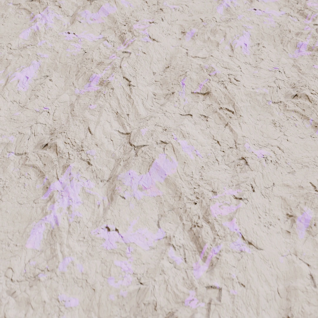 Mystic Violet Rift Rock Texture