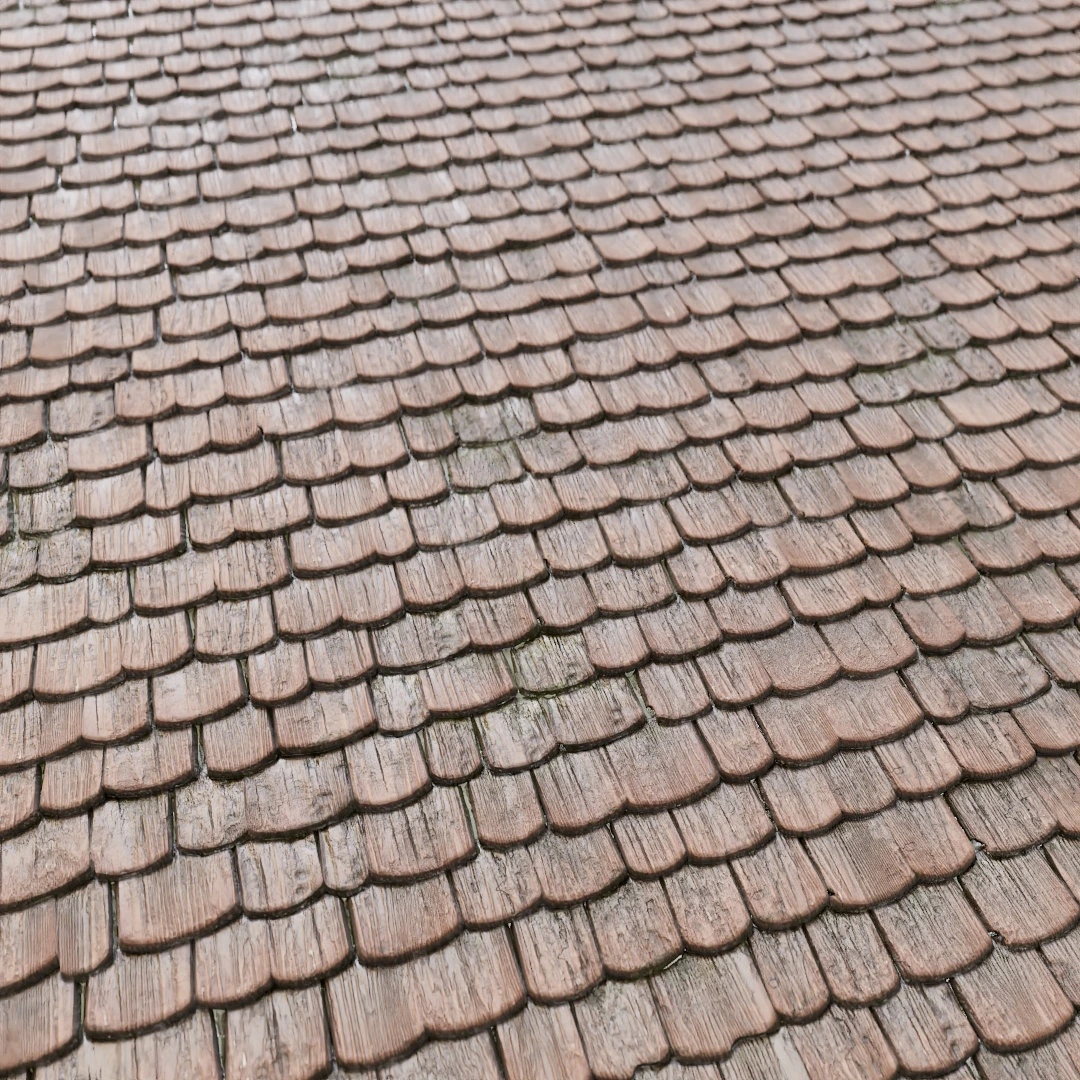 Old Wooden Roof Texture