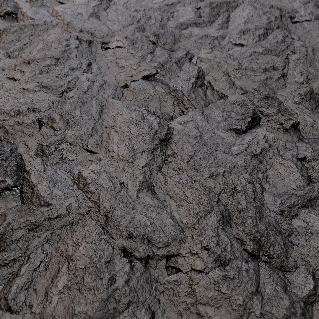 Rough Coal Black Texture