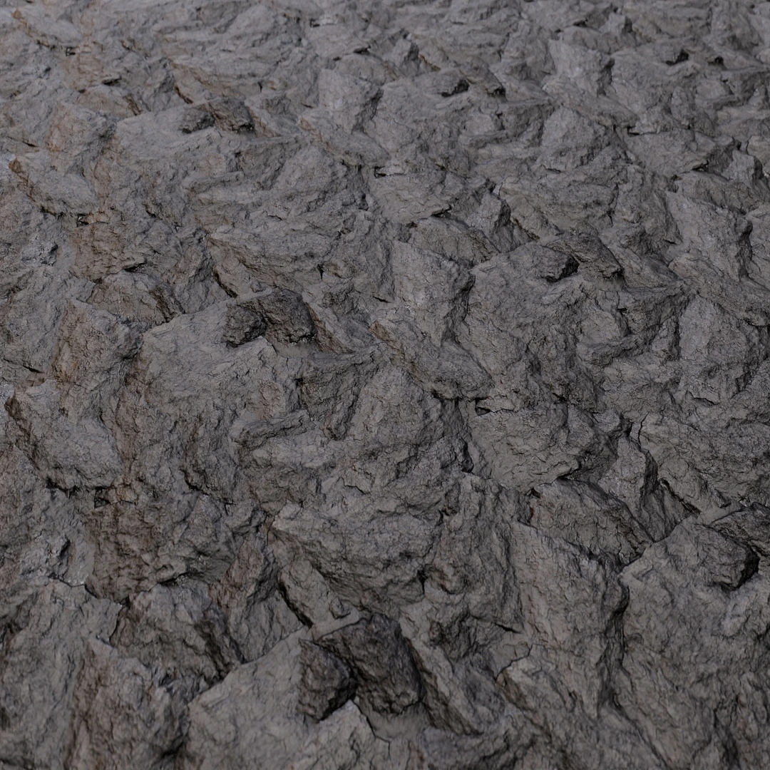 Rough Coal Black Texture