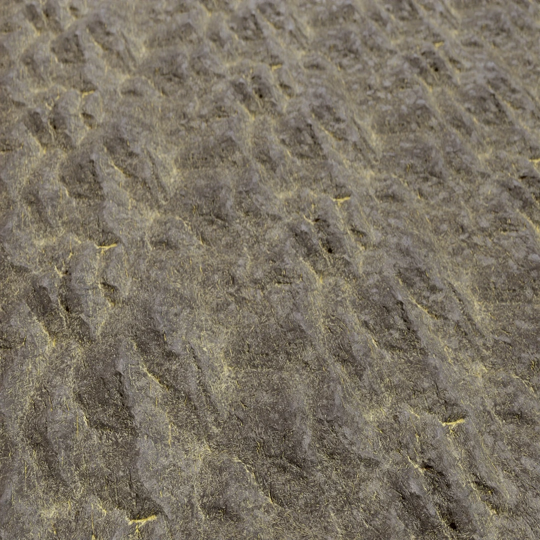 Rough Veined Gold Ore Texture