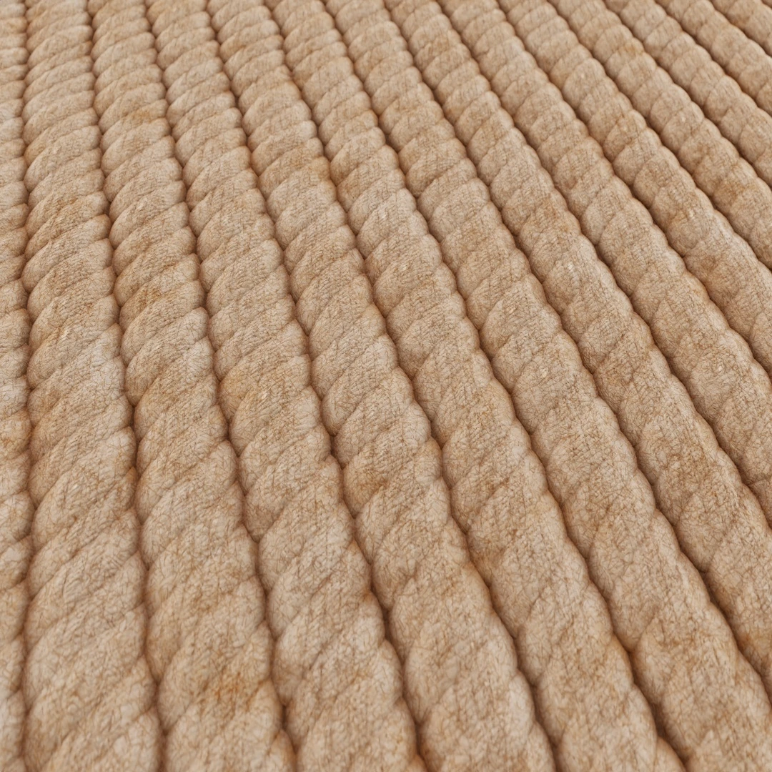 Rustic Coarse Woven Rope Texture