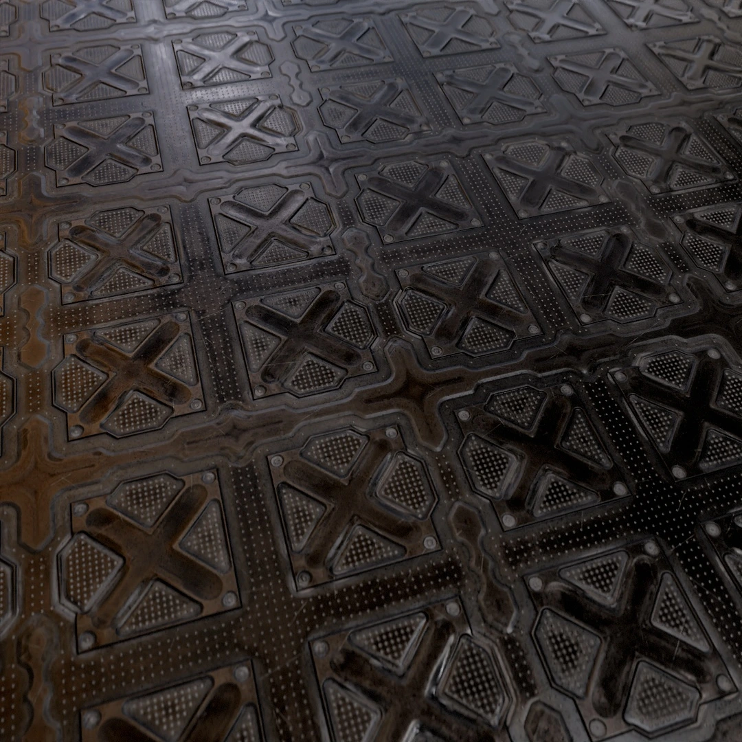 Sci-Fi Times Detailed Metal Panel Texture