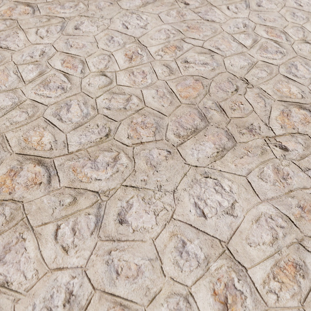 Thin Mosaic Stone Wall Texture