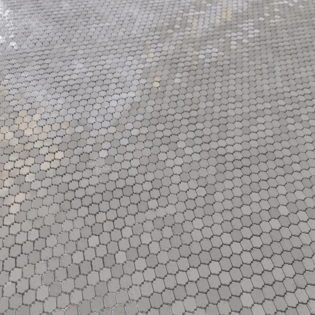 Urban Slate Hexagon Texture
