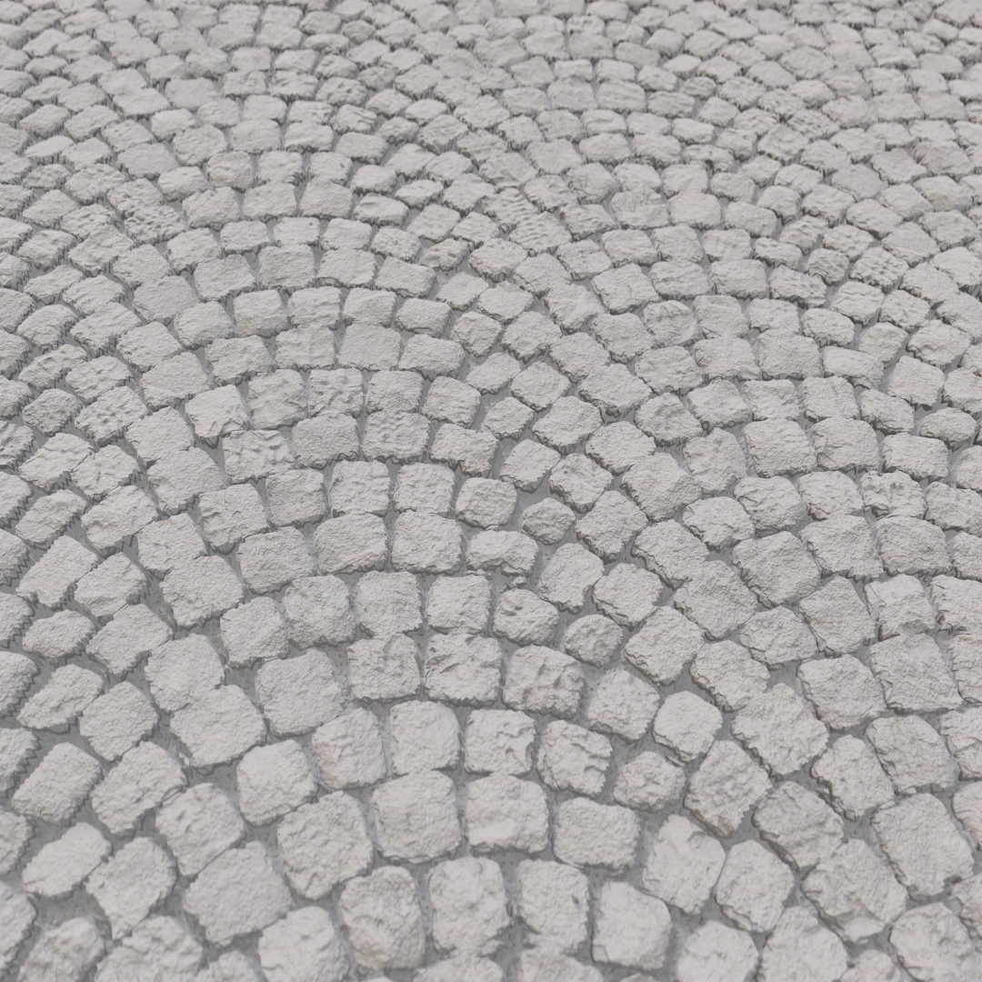 Vintage Cobblestone Road Texture