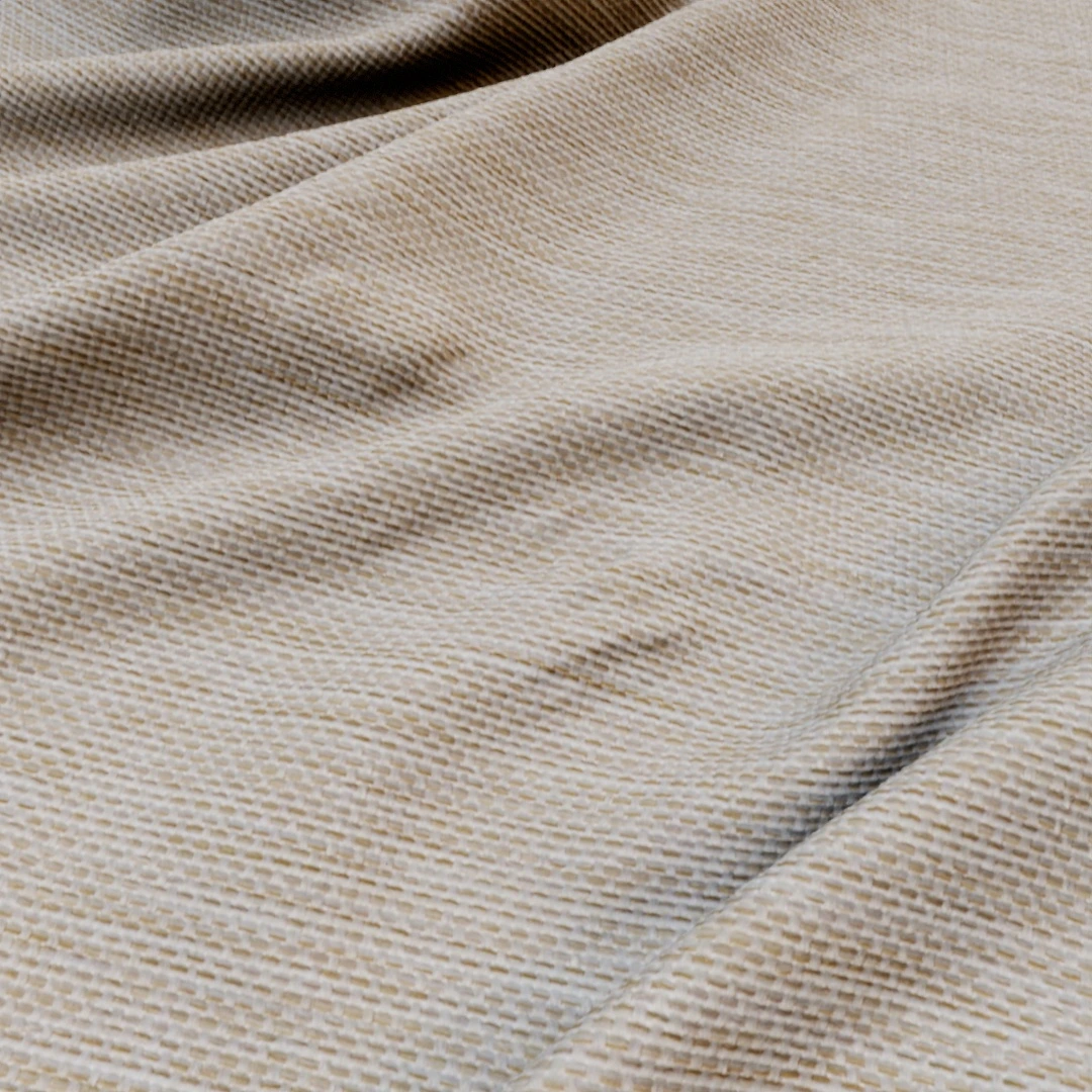 Warm Beige Woven Polyester Texture
