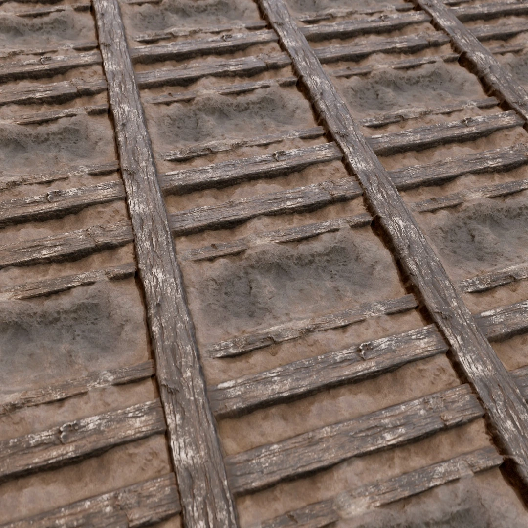 Weathered Timber Strip Texture