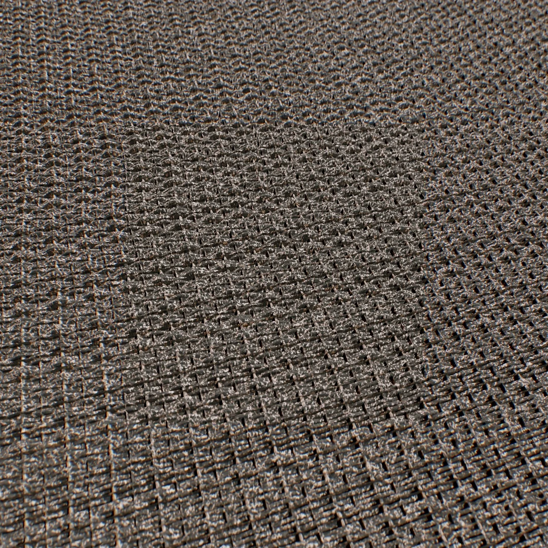 Woven Charcoal Wicker Texture