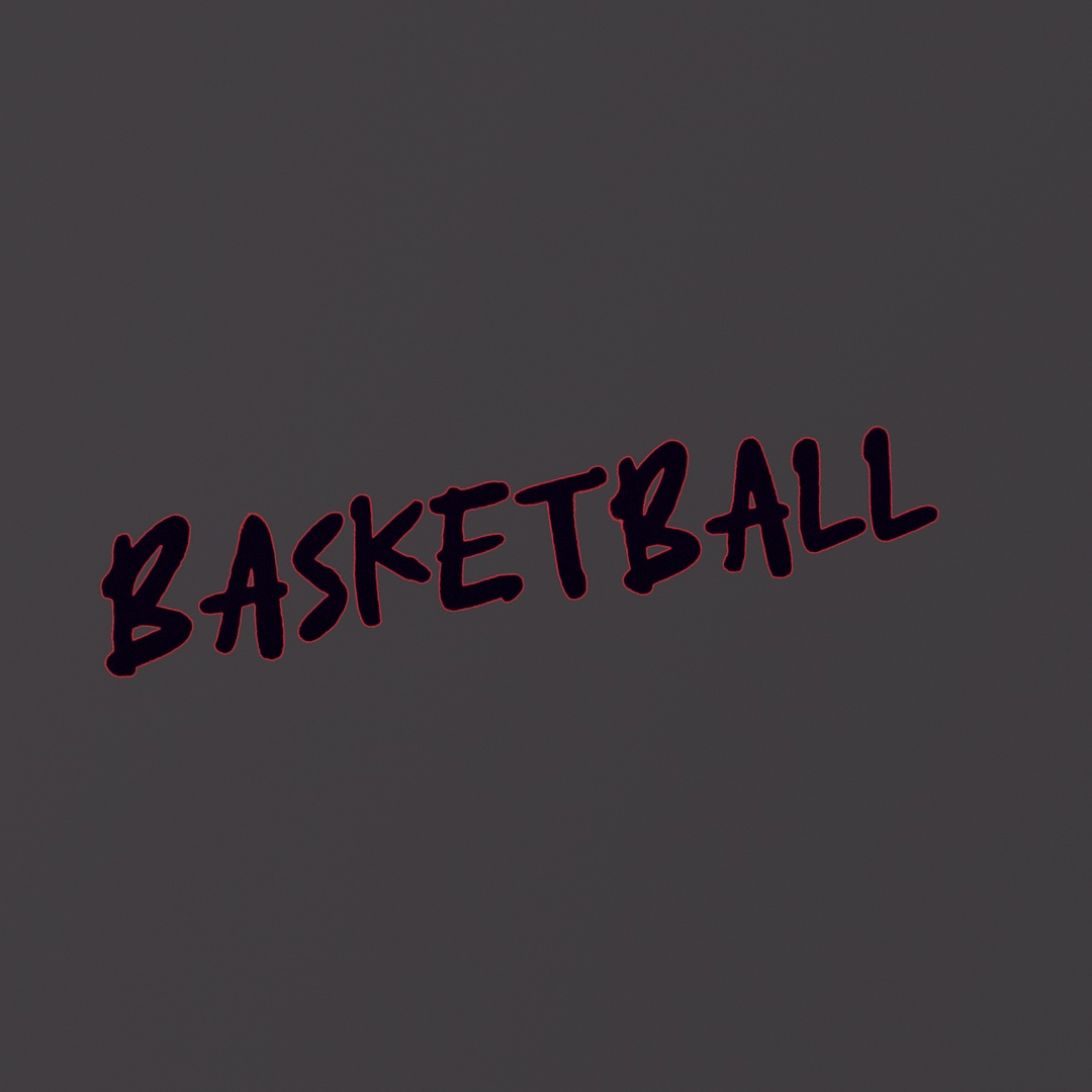 Basketball Graffiti Decal