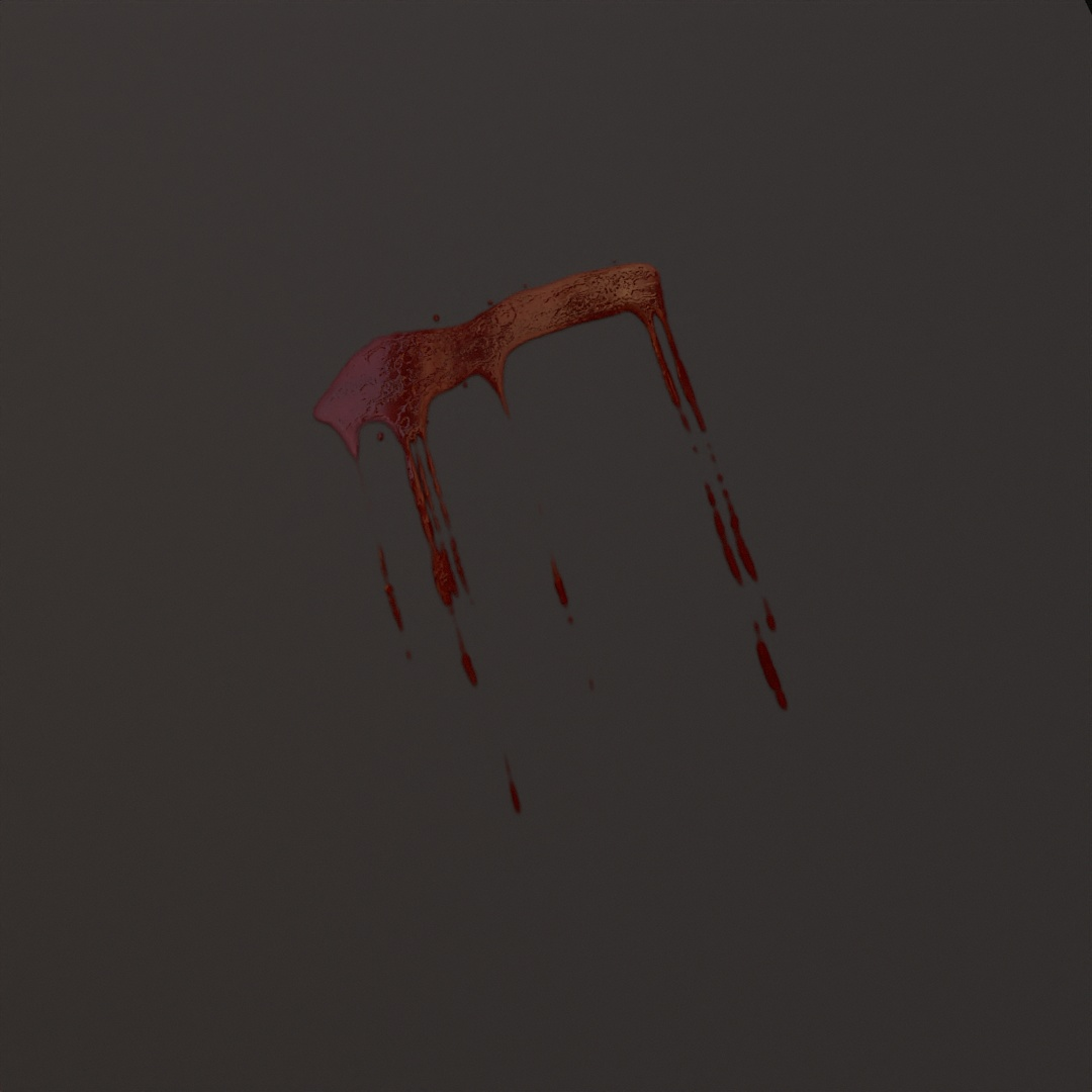 Blood Stain Decal