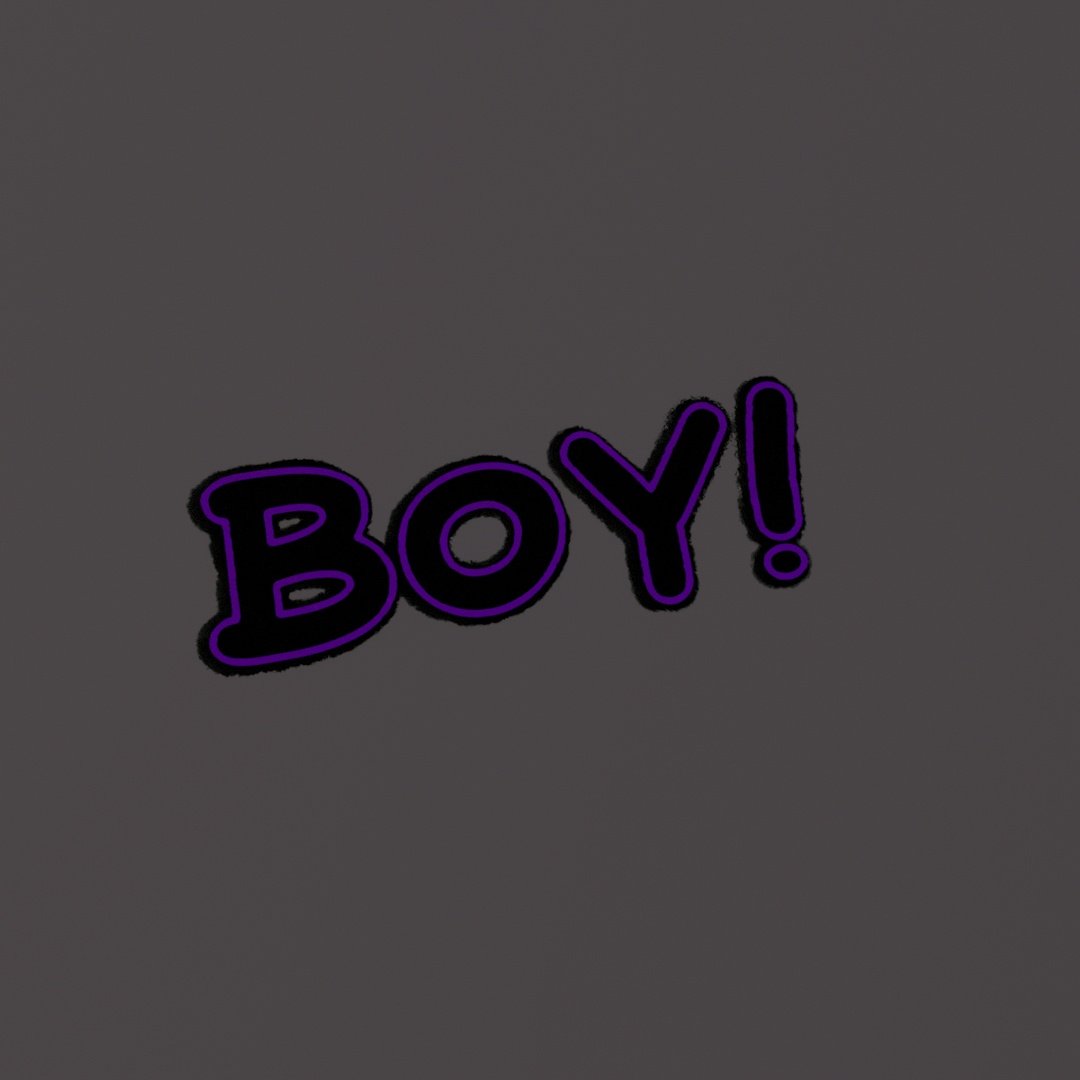 Boy Graffiti Decal