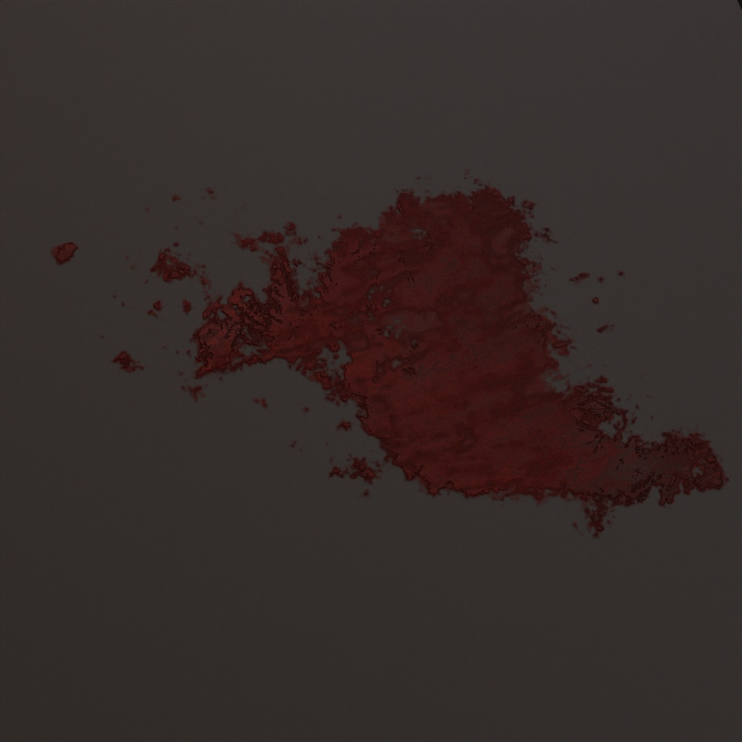Dry Blood Spatter Decal