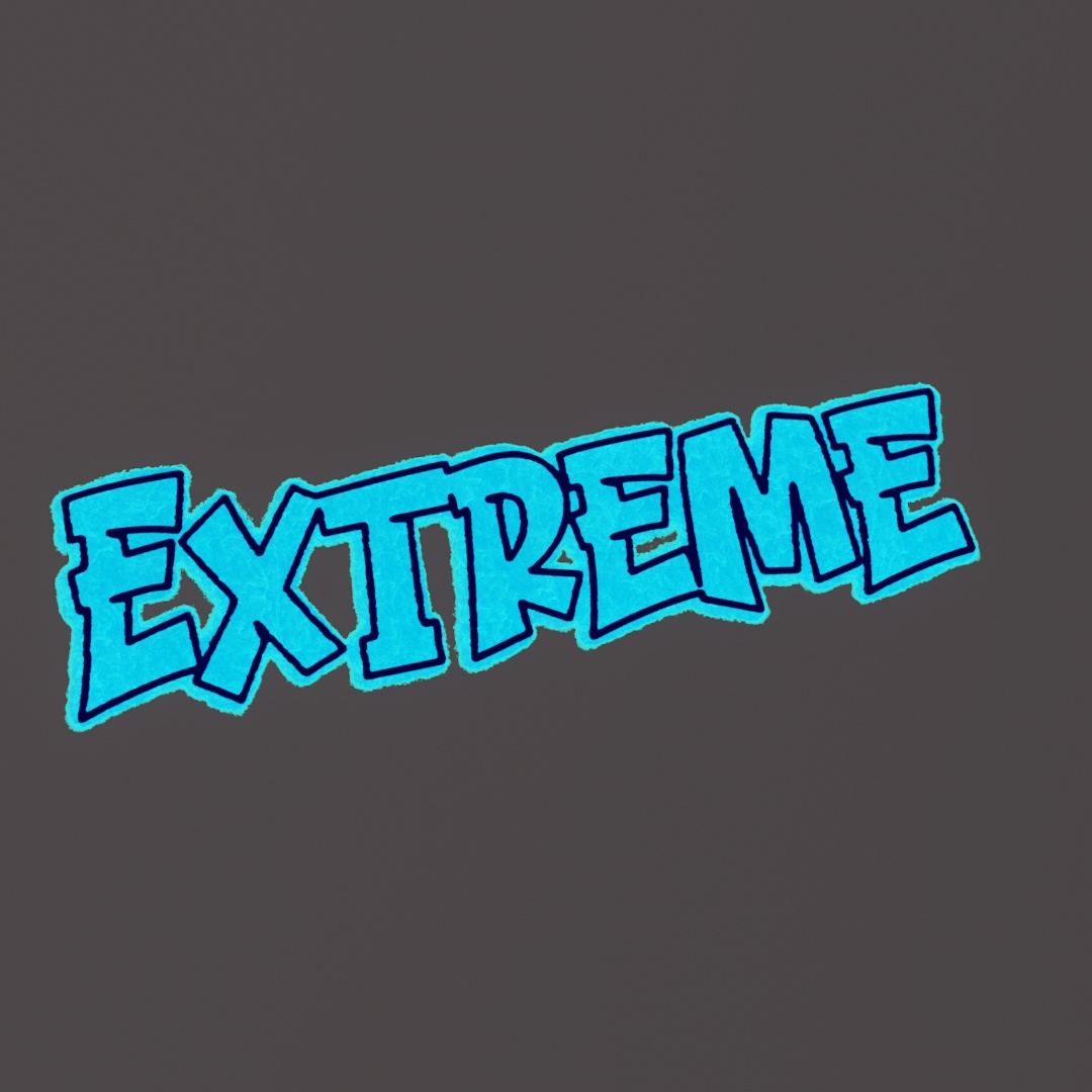 Extreme Graffiti Decal