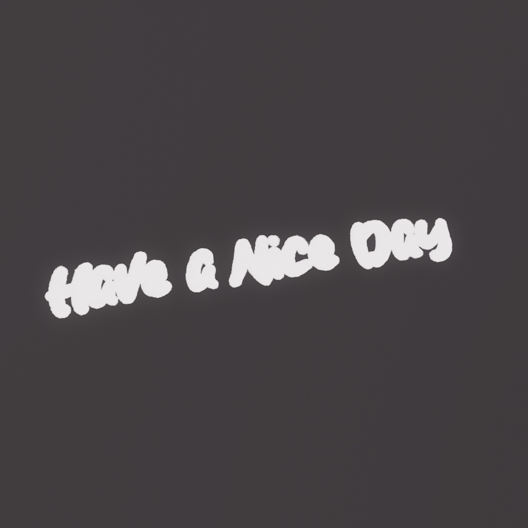 Have A Nice Day Graffiti Decal