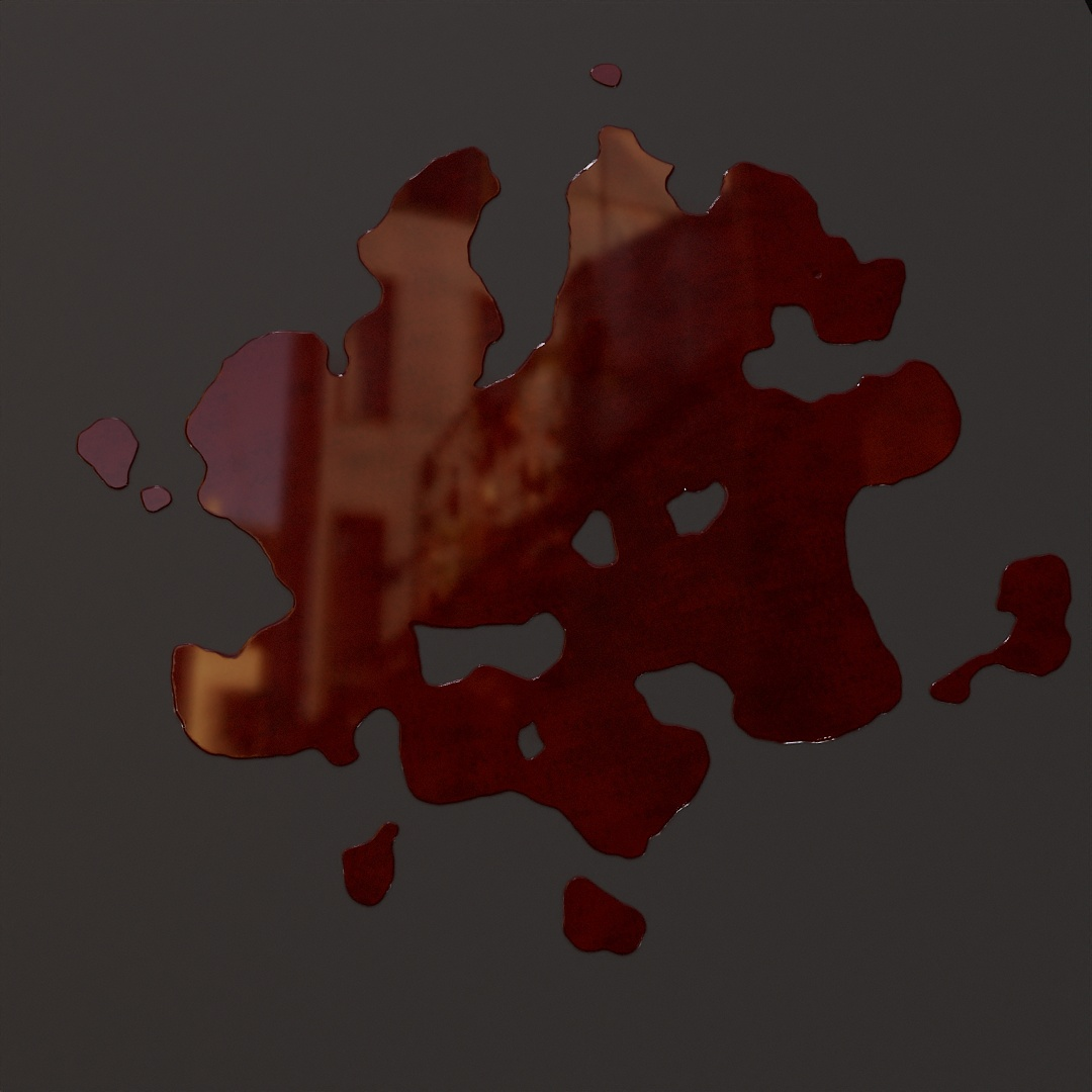 High Velocity Blood Spatter Decal