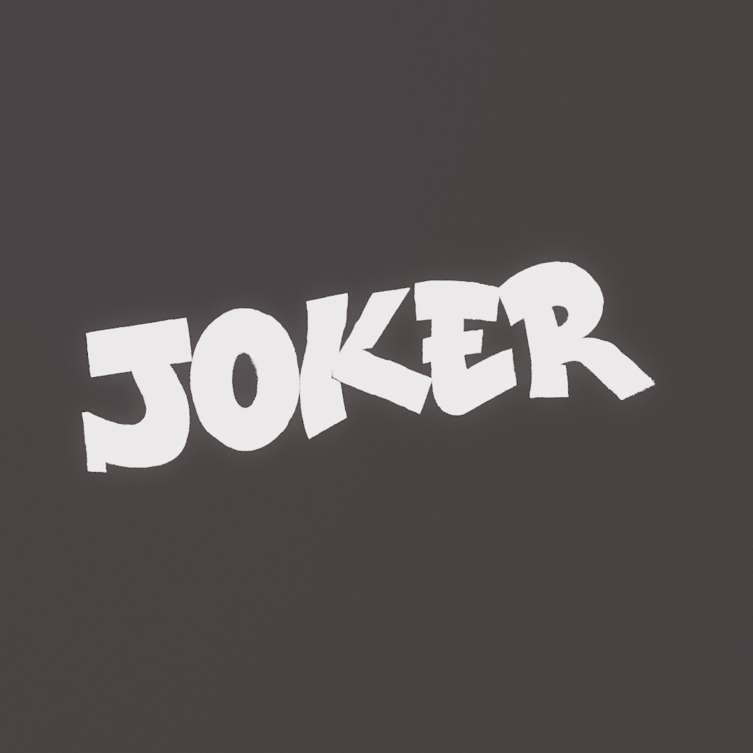 Joker Graffiti Decal