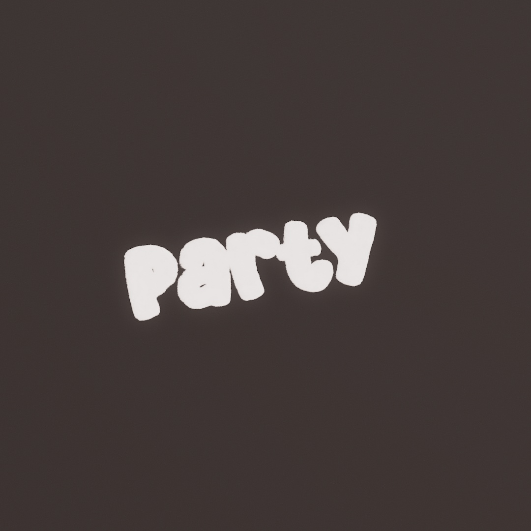 Party Graffiti Decal