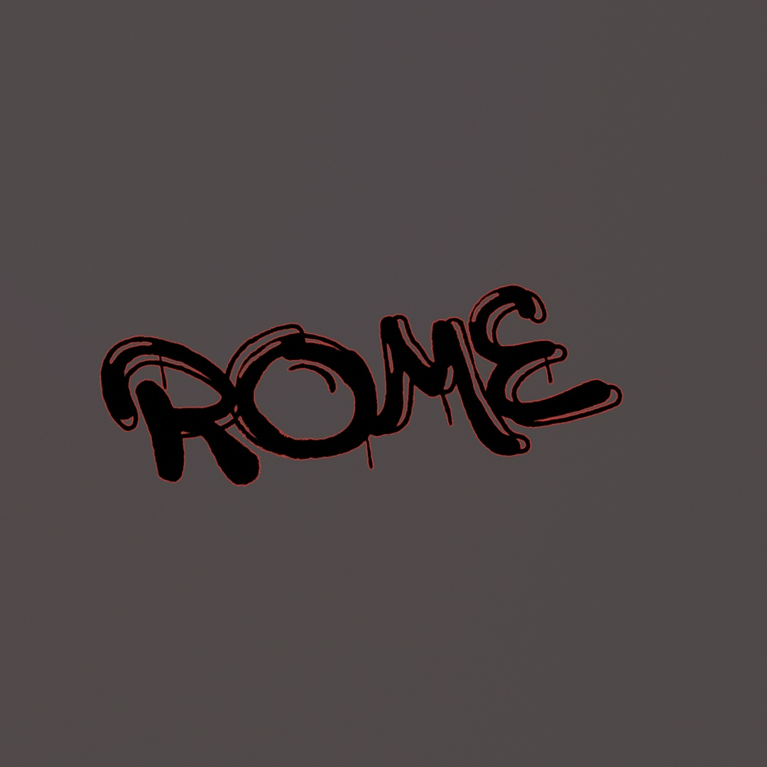 Rome Graffiti Decal