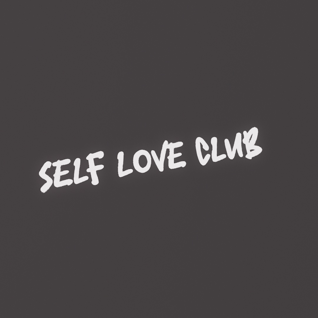 Self Love Club Graffiti Decal
