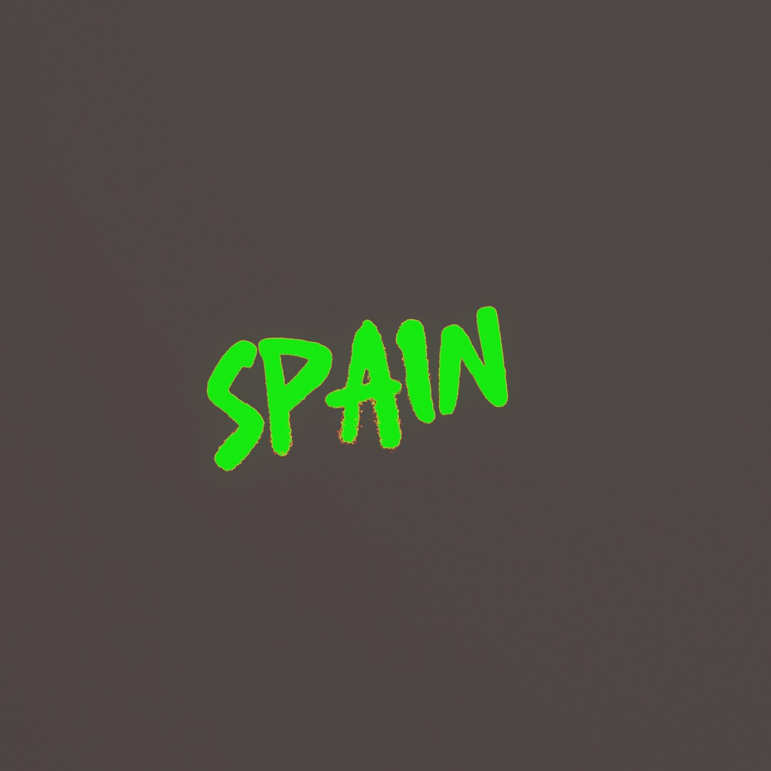 Spain Graffiti Decal