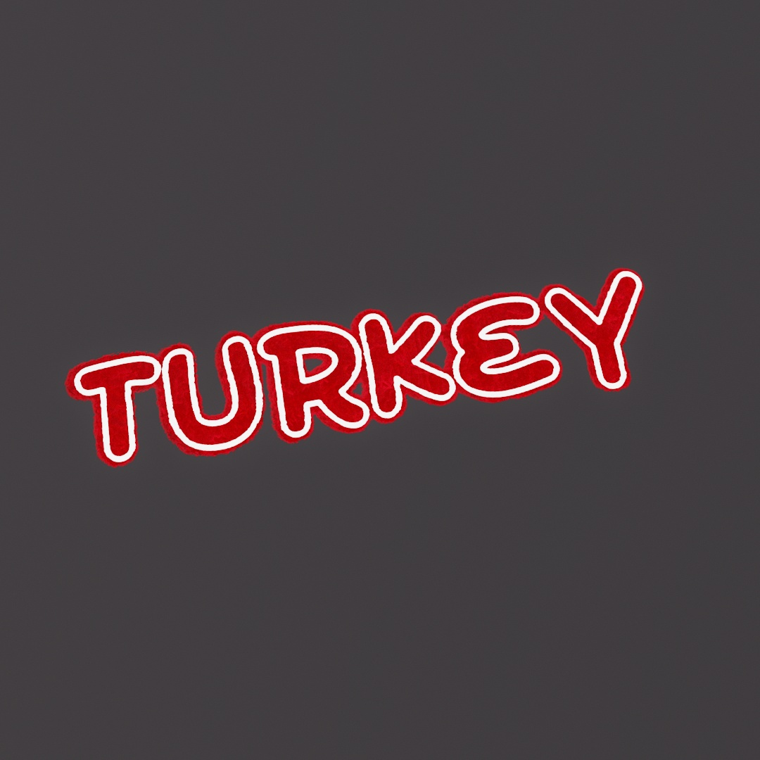 Turkey Graffiti Decal