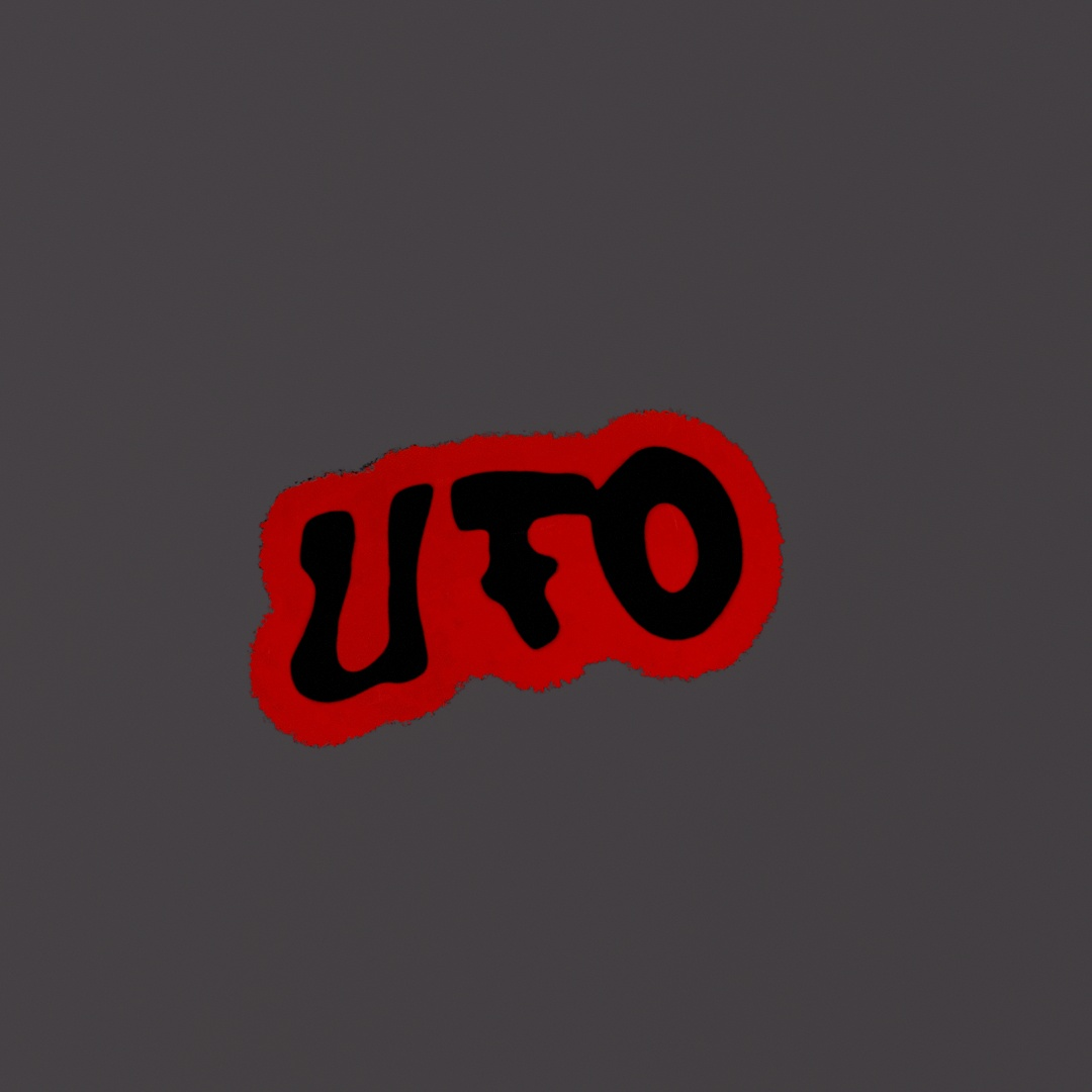 Ufo Graffiti Decal
