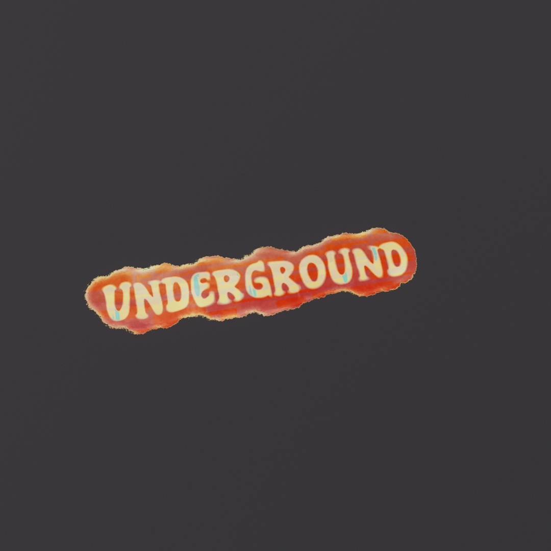 UnderGround Graffiti Decal