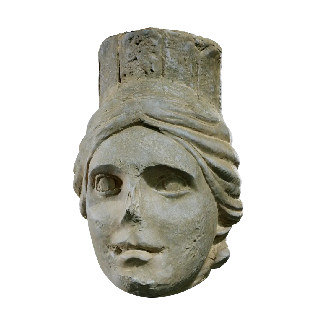 Ancient Nymph Head 3D Model