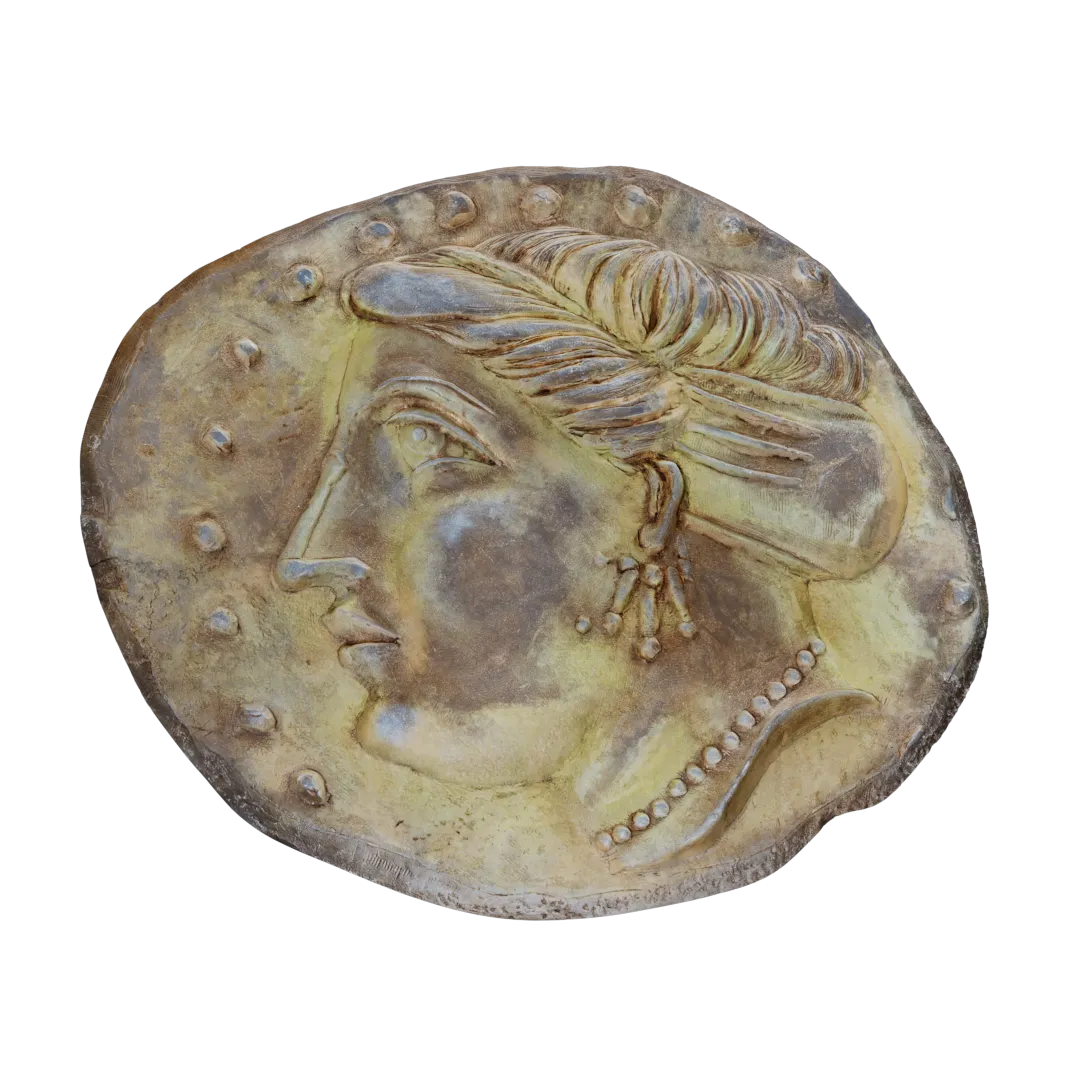 Antique Roman Coin 3D Model