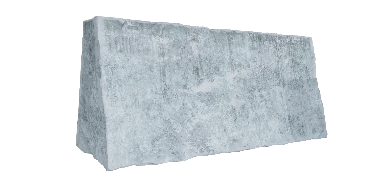 Concrete Barricade 3D Model