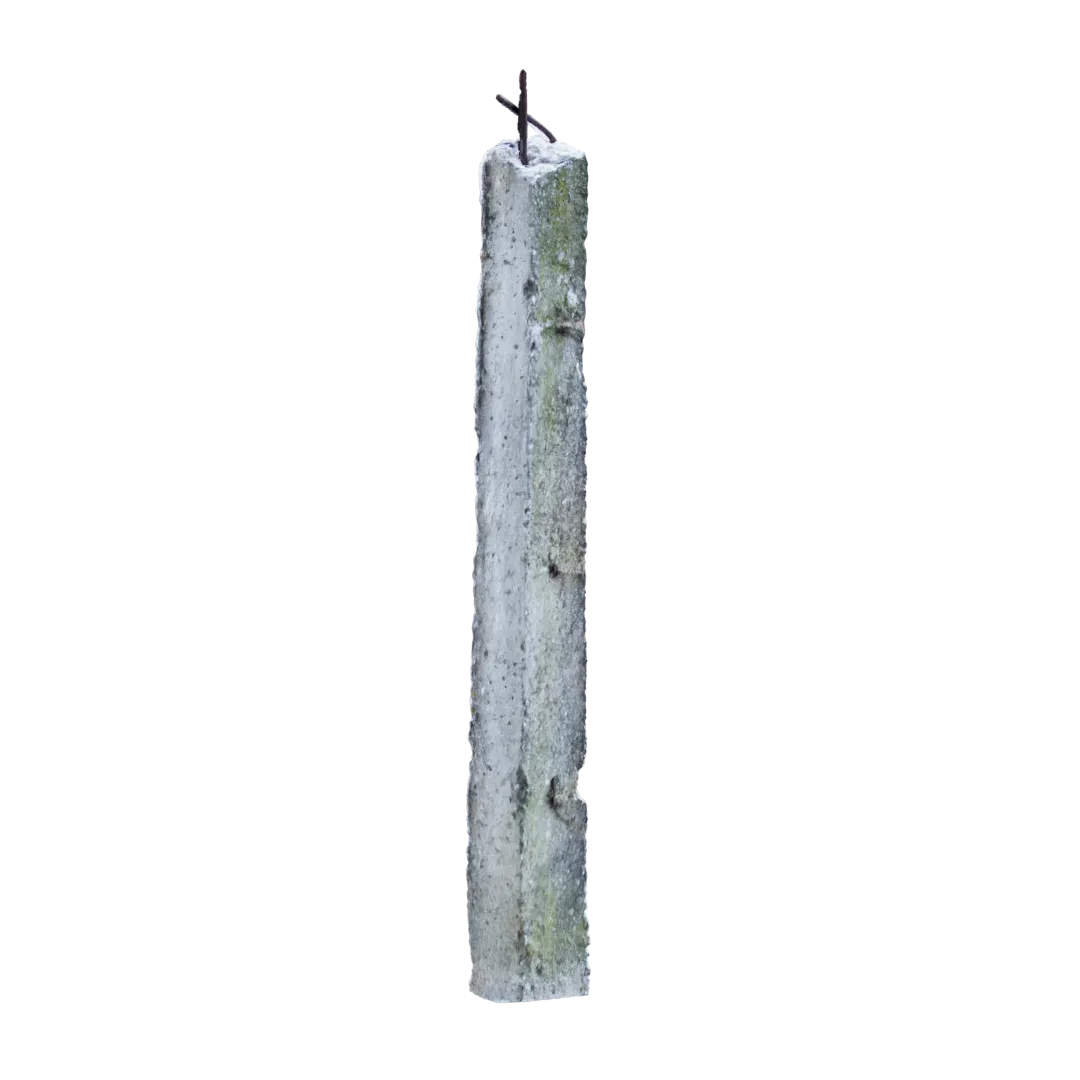 Concrete Pole 3D Model