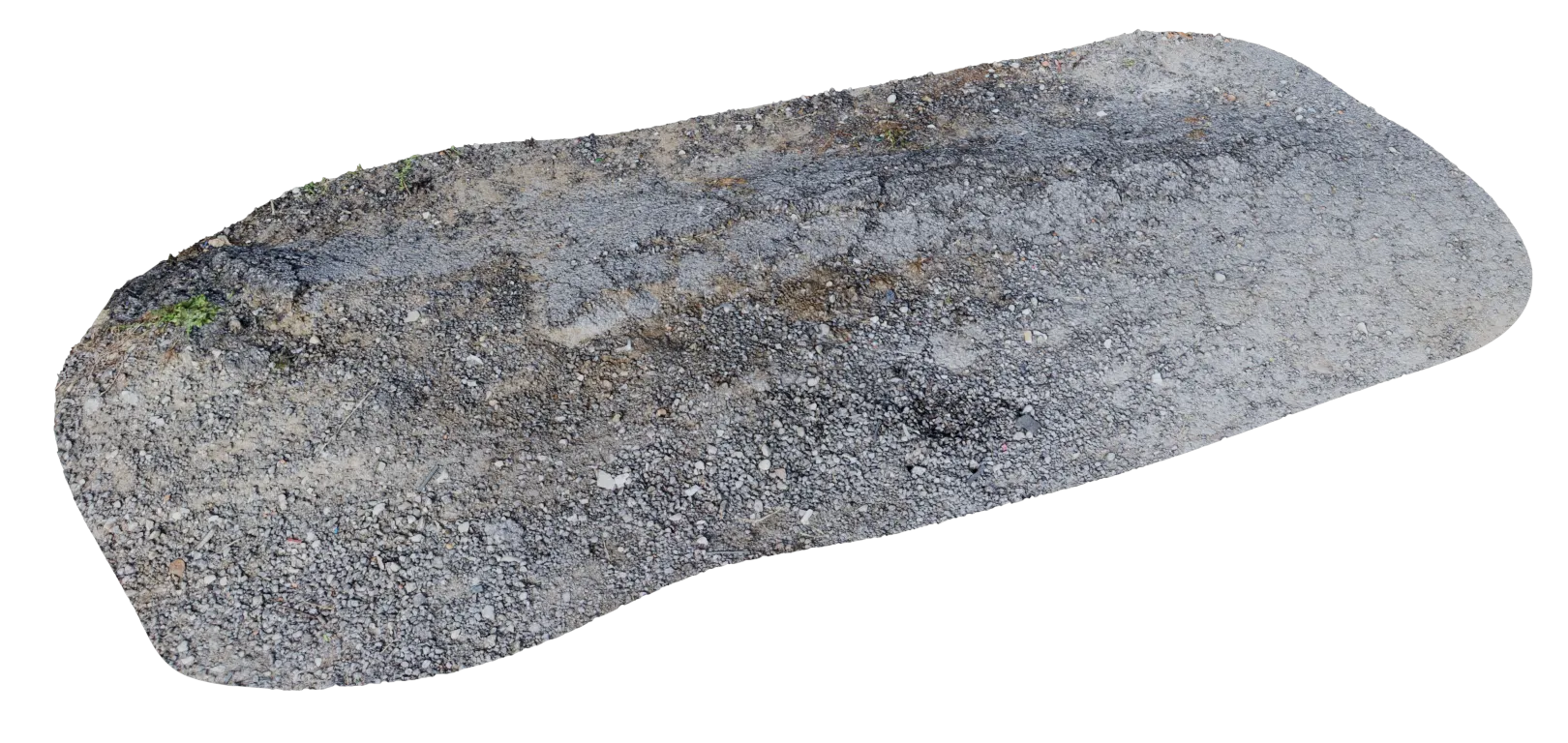 Ground Rock Assembly 3D Model