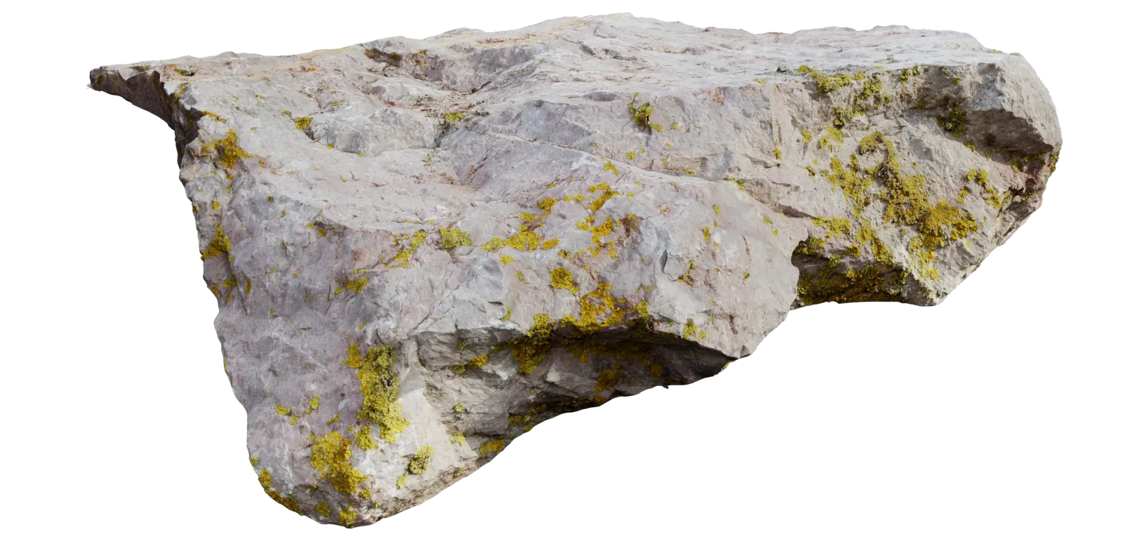 Mossy Rock 3D Model